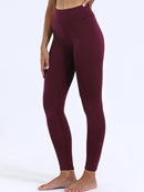 Leggings Femininas de Inverno com Veludo e Elasticidade, Cintura Alta e Térmicas / Calças Leggings Femininas Casuais Grossas de Inverno