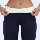 Leggings Femininas de Inverno com Veludo e Elasticidade, Cintura Alta e Térmicas / Calças Leggings Femininas Casuais Grossas de Inverno