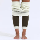 Leggings Femininas de Inverno com Veludo e Elasticidade, Cintura Alta e Térmicas / Calças Leggings Femininas Casuais Grossas de Inverno
