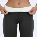 Leggings Femininas de Inverno com Veludo e Elasticidade, Cintura Alta e Térmicas / Calças Leggings Femininas Casuais Grossas de Inverno