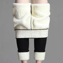 Leggings Femininas de Inverno com Veludo e Elasticidade, Cintura Alta e Térmicas / Calças Leggings Femininas Casuais Grossas de Inverno